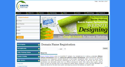 Desktop Screenshot of amaratechnofutures.in